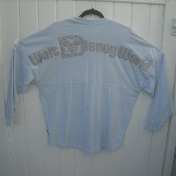 Walt Disney World Cinderella Slipper Disney World Spirit Jersey Pale Blue Small - Picture 6 of 6